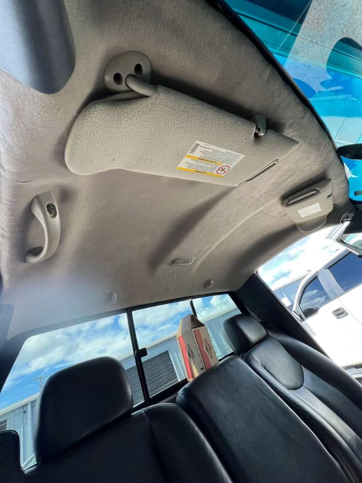 Headliner interior work